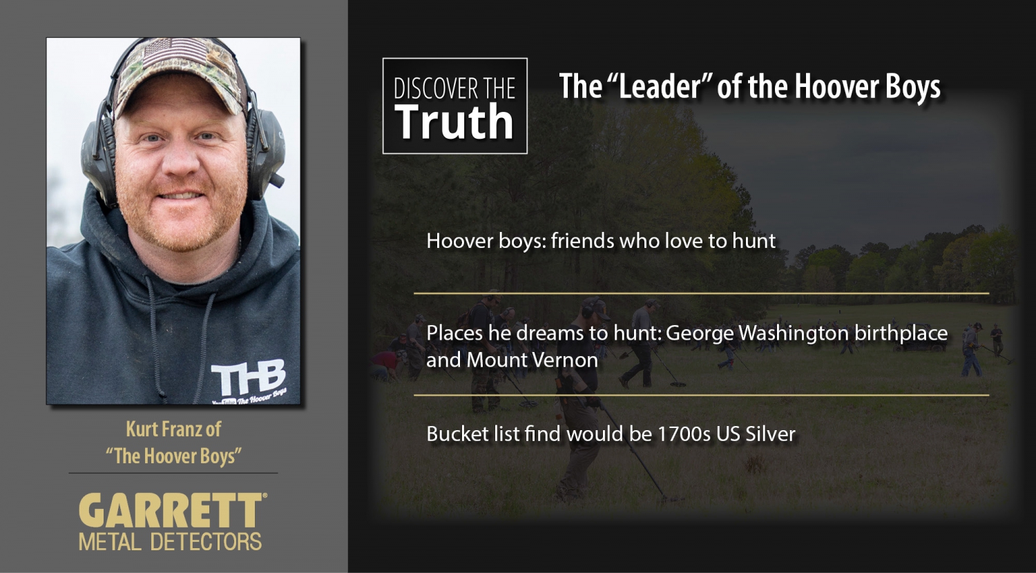 Kurt Franz Of The Hoover Boys Shares His Love For Detecting Garrett Metal Detectors 5511